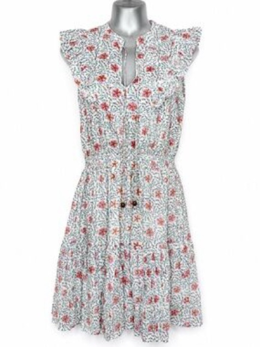Oliphant floral mini dress